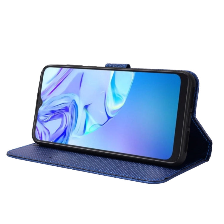 For TCL 30 SE / 30 E / 306 / Sharp Aquos V6 Diamond Texture Leather Phone Case