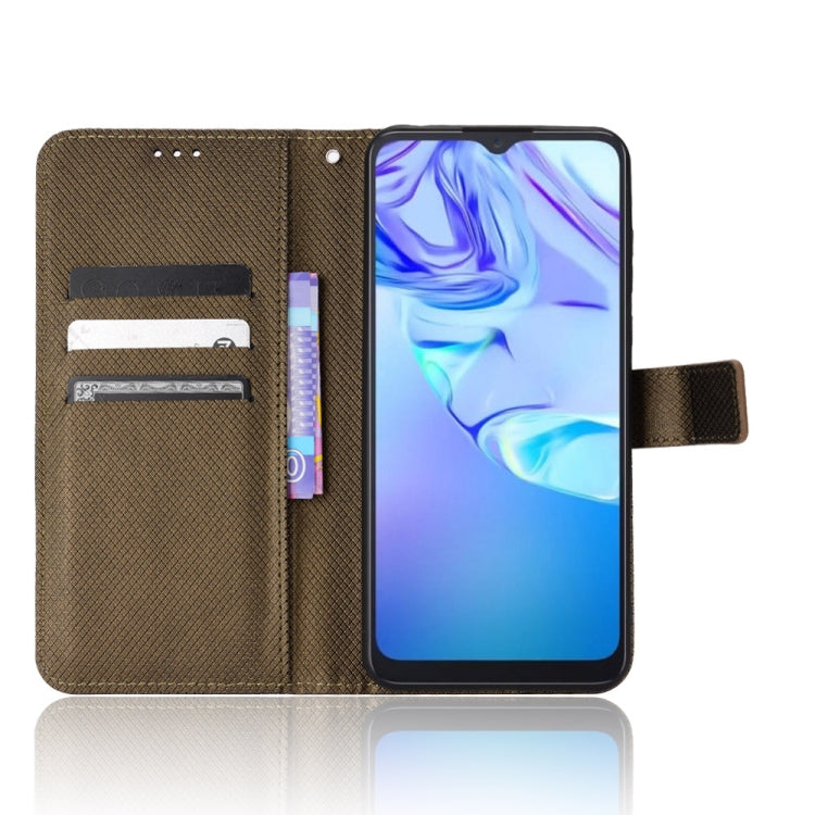 For TCL 30 SE / 30 E / 306 / Sharp Aquos V6 Diamond Texture Leather Phone Case