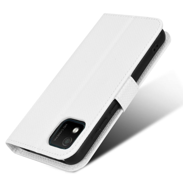 For Wiko Y52 Diamond Texture Leather Phone Case
