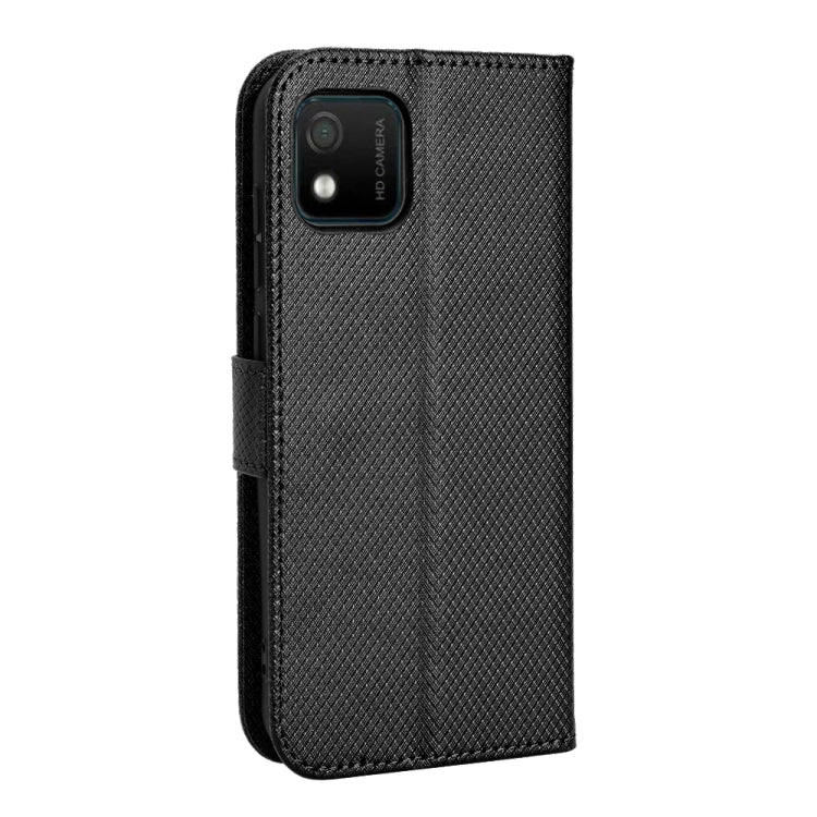 For Wiko Y52 Diamond Texture Leather Phone Case