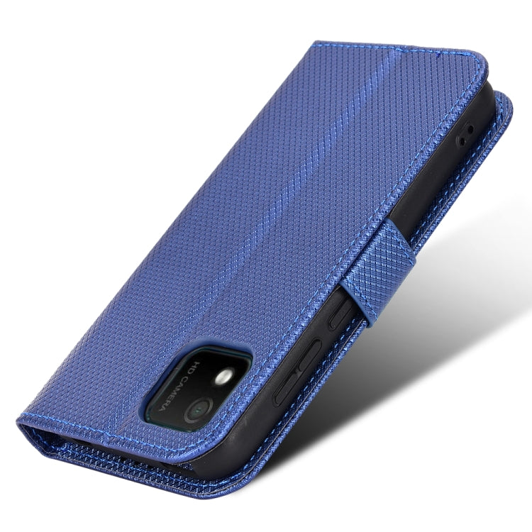 For Wiko Y52 Diamond Texture Leather Phone Case