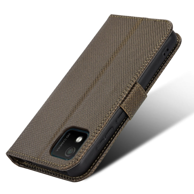 For Wiko Y52 Diamond Texture Leather Phone Case