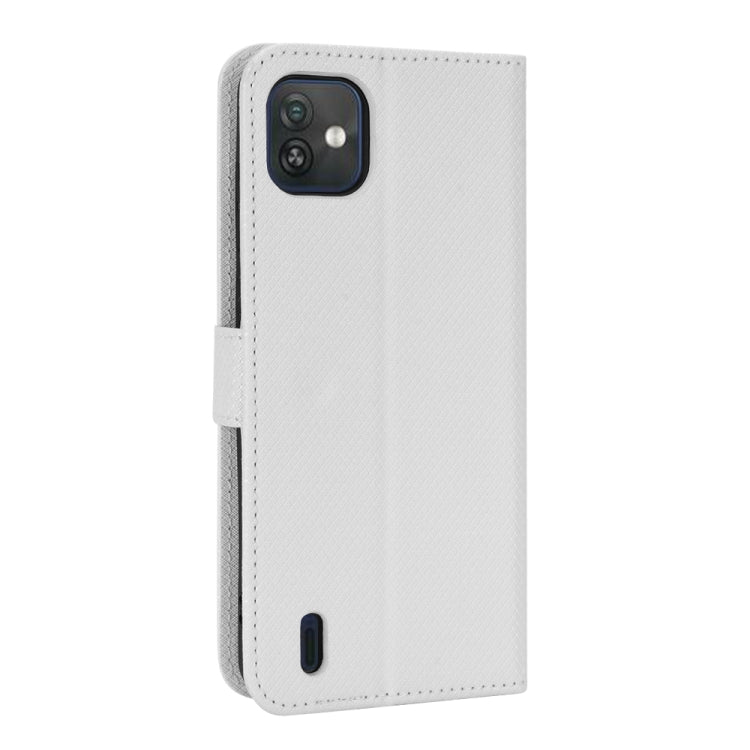 For Wiko Y82 Diamond Texture Leather Phone Case