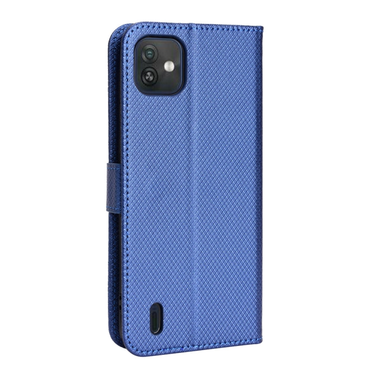 For Wiko Y82 Diamond Texture Leather Phone Case