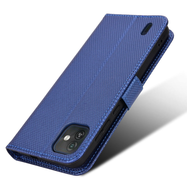 For Wiko Y82 Diamond Texture Leather Phone Case