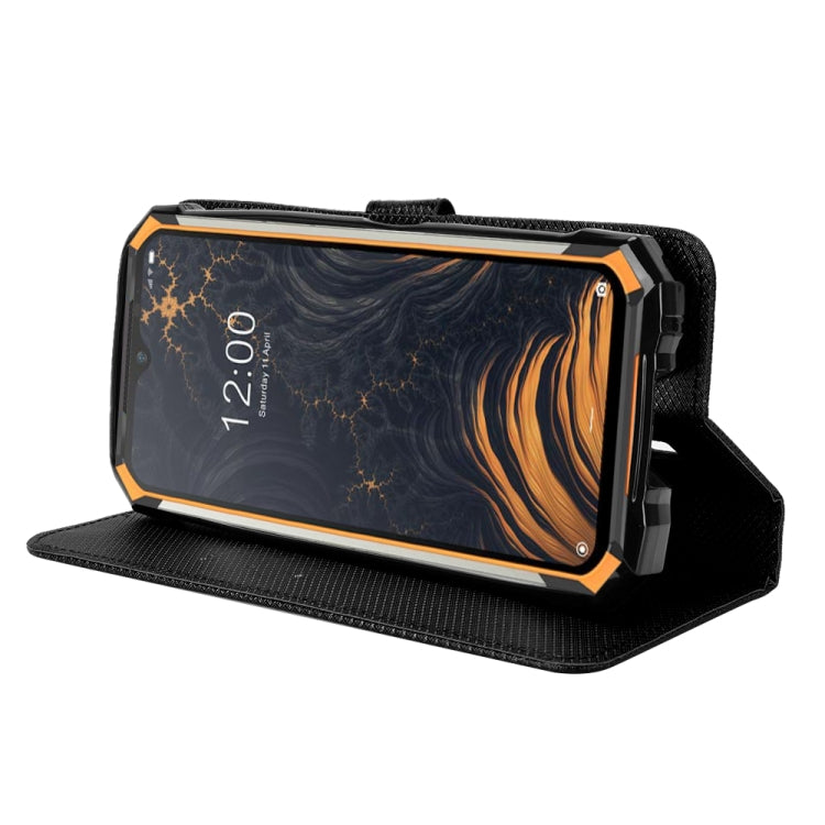 For Doogee S88 Pro / S88 Plus Diamond Texture Leather Phone Case