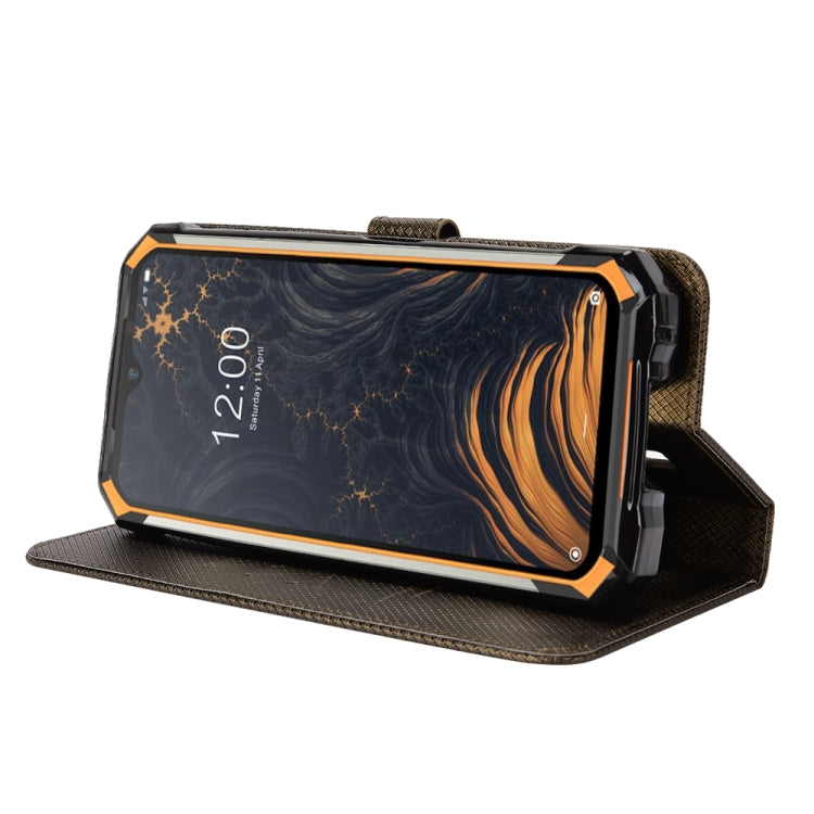 For Doogee S88 Pro / S88 Plus Diamond Texture Leather Phone Case