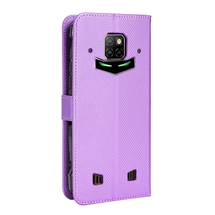 For Doogee S88 Pro / S88 Plus Diamond Texture Leather Phone Case