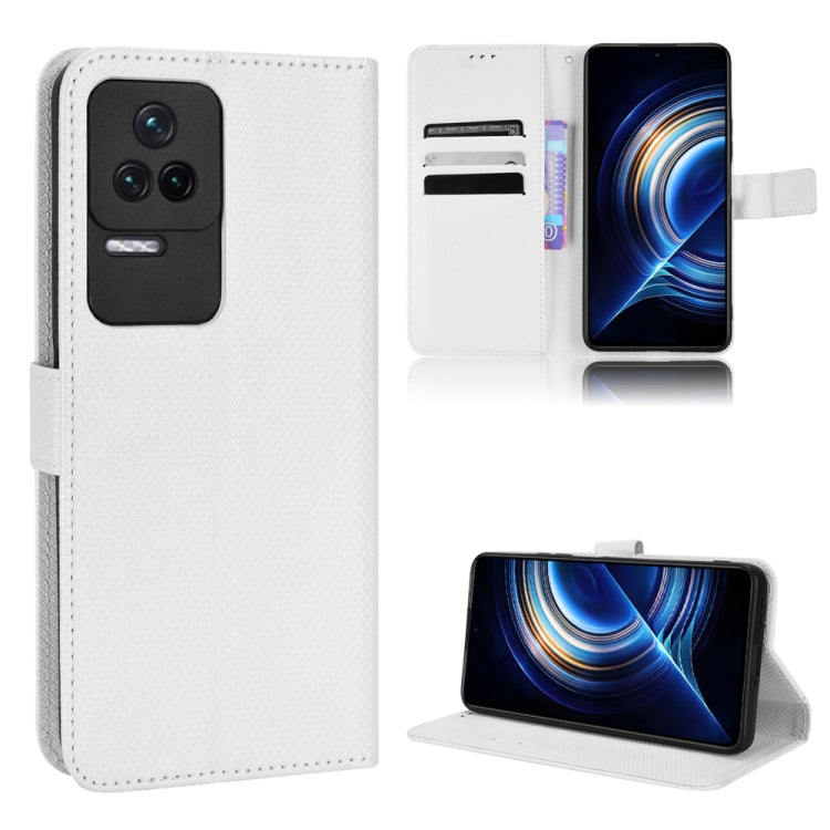 For Xiaomi Redmi K40S Diamond Texture Leather Phone Case