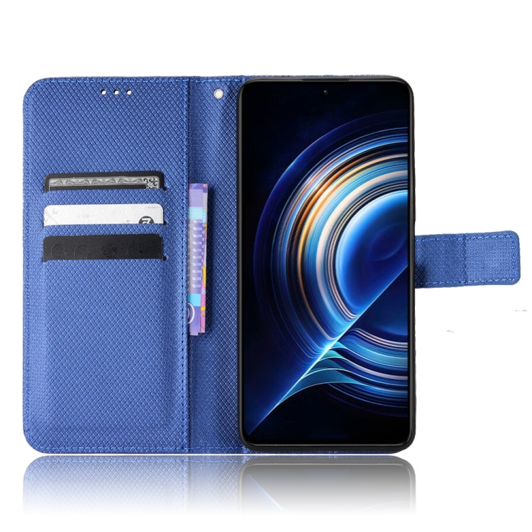 For Xiaomi Redmi K40S Diamond Texture Leather Phone Case