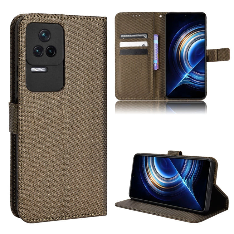 For Xiaomi Redmi K40S Diamond Texture Leather Phone Case