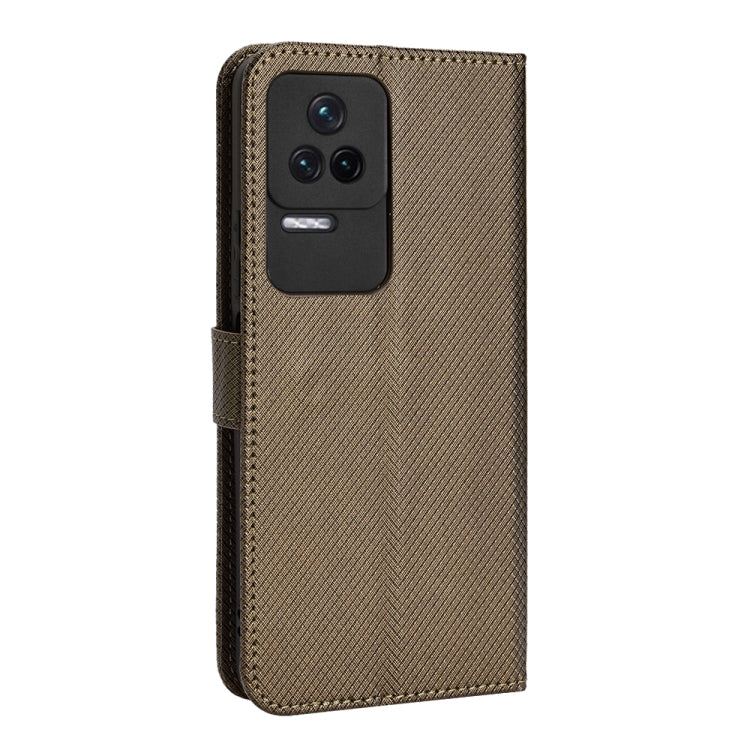 For Xiaomi Redmi K40S Diamond Texture Leather Phone Case