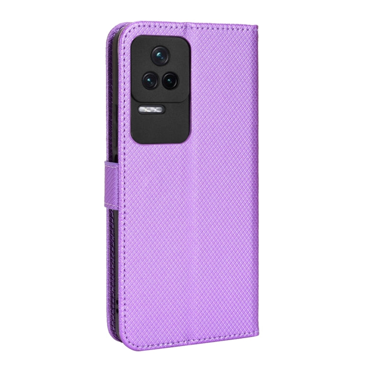 For Xiaomi Redmi K40S Diamond Texture Leather Phone Case