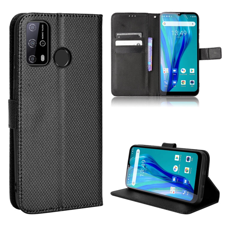 For Oukitel C23 Pro Diamond Texture Leather Phone Case