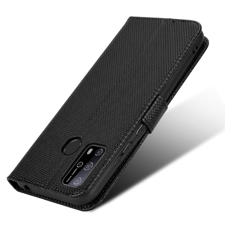 For Oukitel C23 Pro Diamond Texture Leather Phone Case