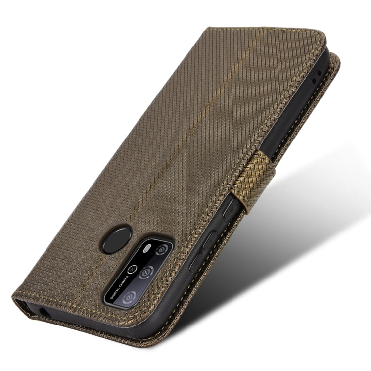 For Oukitel C23 Pro Diamond Texture Leather Phone Case