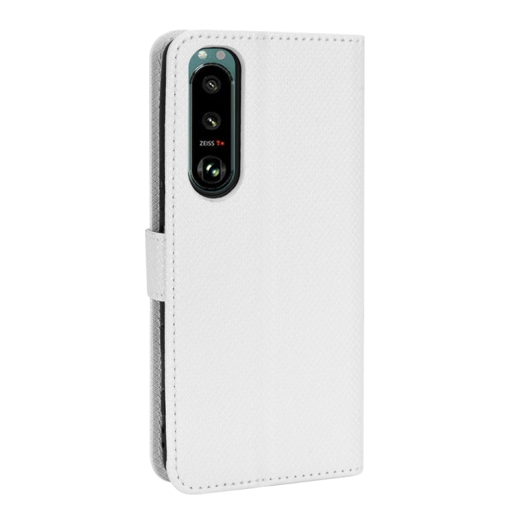 For Sony Xperia 5 III Diamond Texture Leather Phone Case