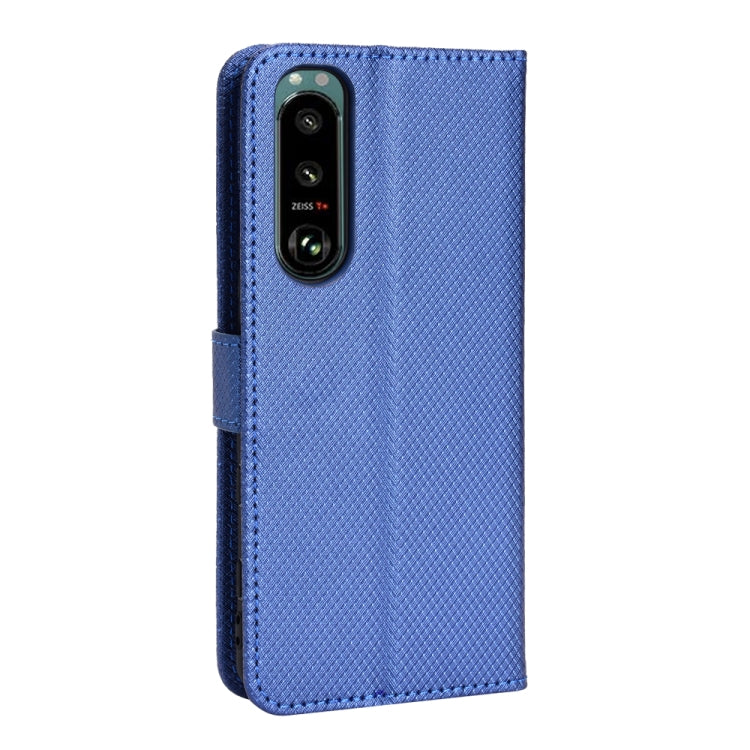 For Sony Xperia 5 III Diamond Texture Leather Phone Case