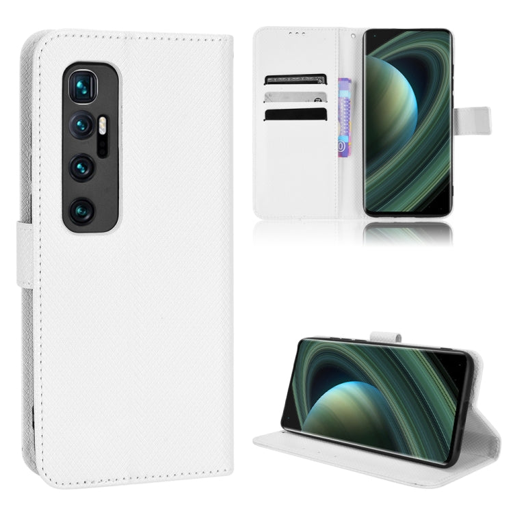 For Xiaomi Mi 10 Ultra Diamond Texture Leather Phone Case