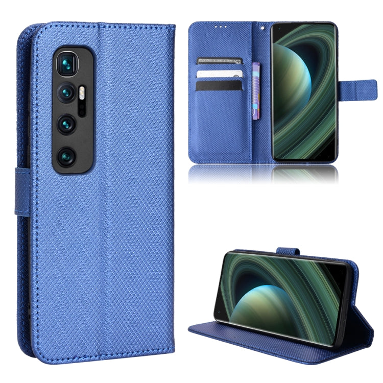 For Xiaomi Mi 10 Ultra Diamond Texture Leather Phone Case