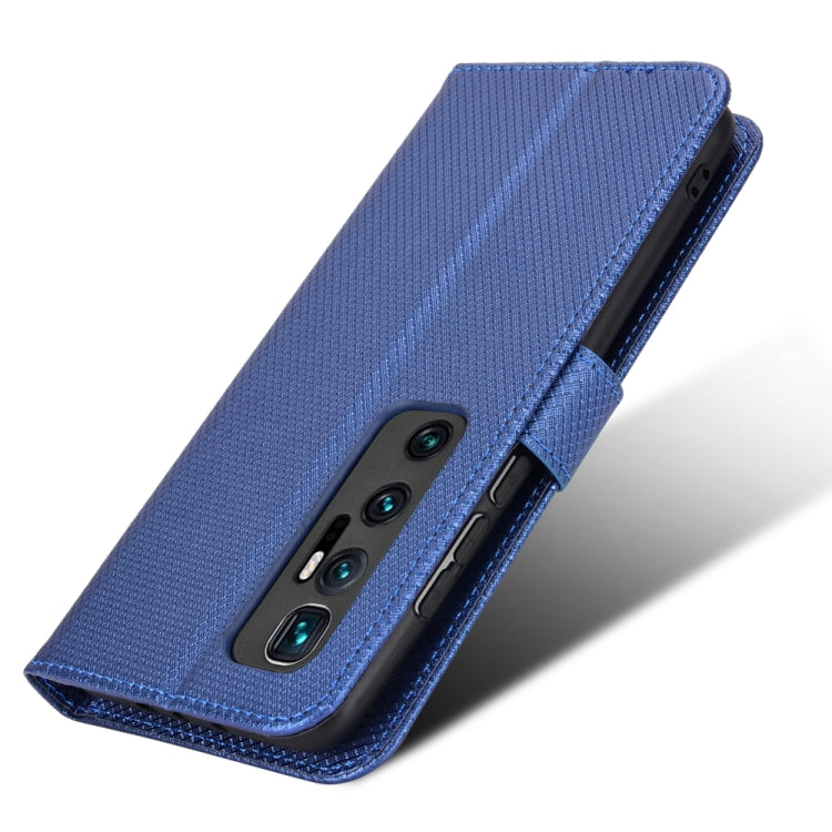 For Xiaomi Mi 10 Ultra Diamond Texture Leather Phone Case