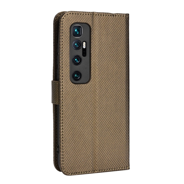 For Xiaomi Mi 10 Ultra Diamond Texture Leather Phone Case