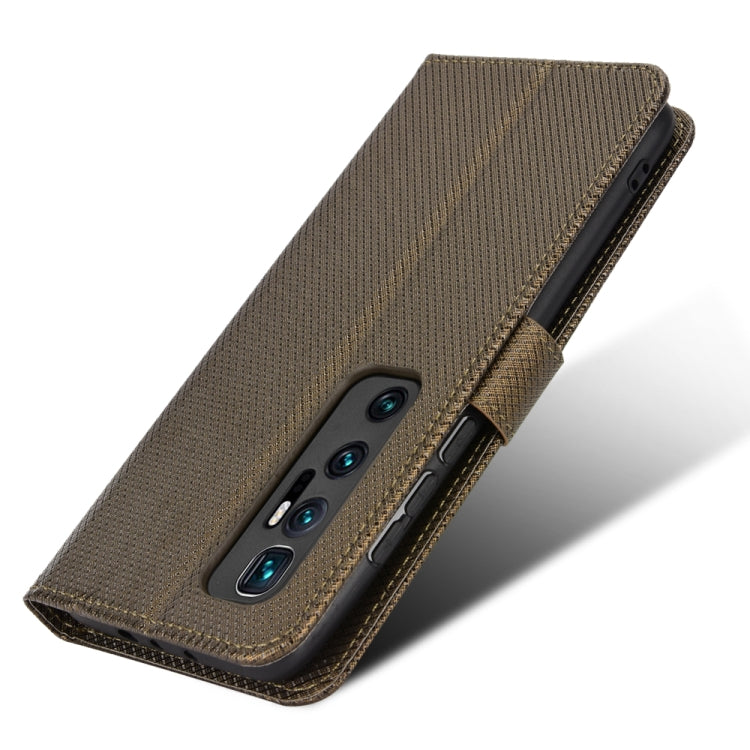 For Xiaomi Mi 10 Ultra Diamond Texture Leather Phone Case