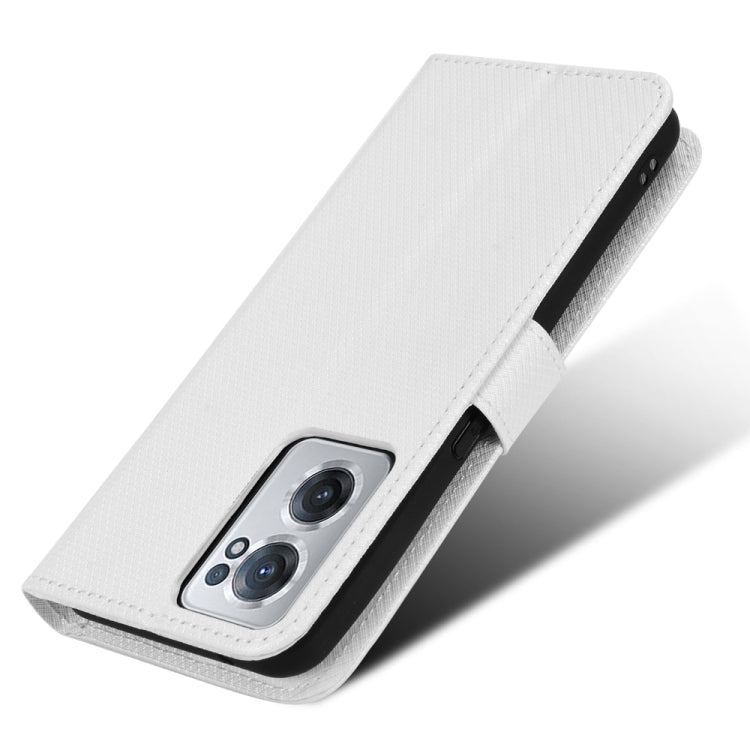 For OnePlus Nord CE 2 5G Diamond Texture Leather Phone Case