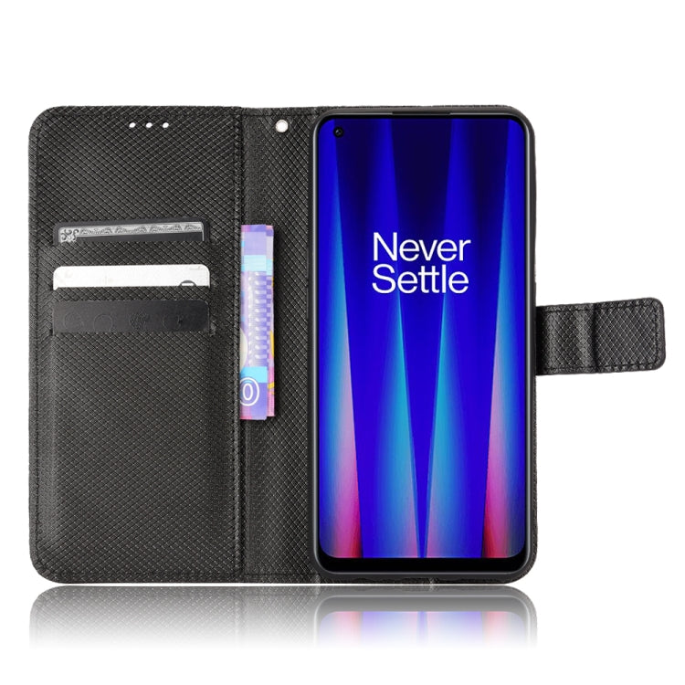 For OnePlus Nord CE 2 5G Diamond Texture Leather Phone Case