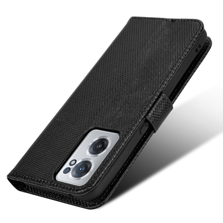 For OnePlus Nord CE 2 5G Diamond Texture Leather Phone Case
