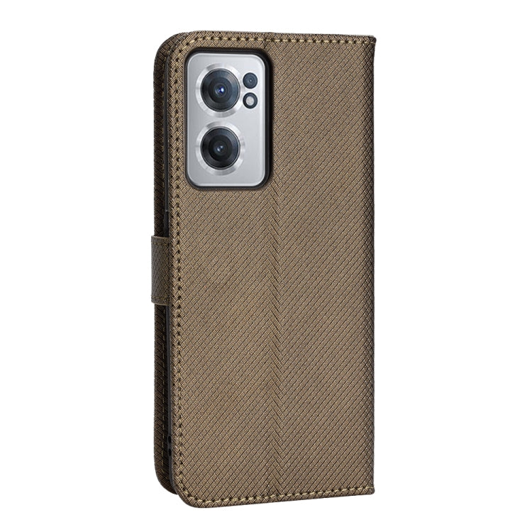 For OnePlus Nord CE 2 5G Diamond Texture Leather Phone Case