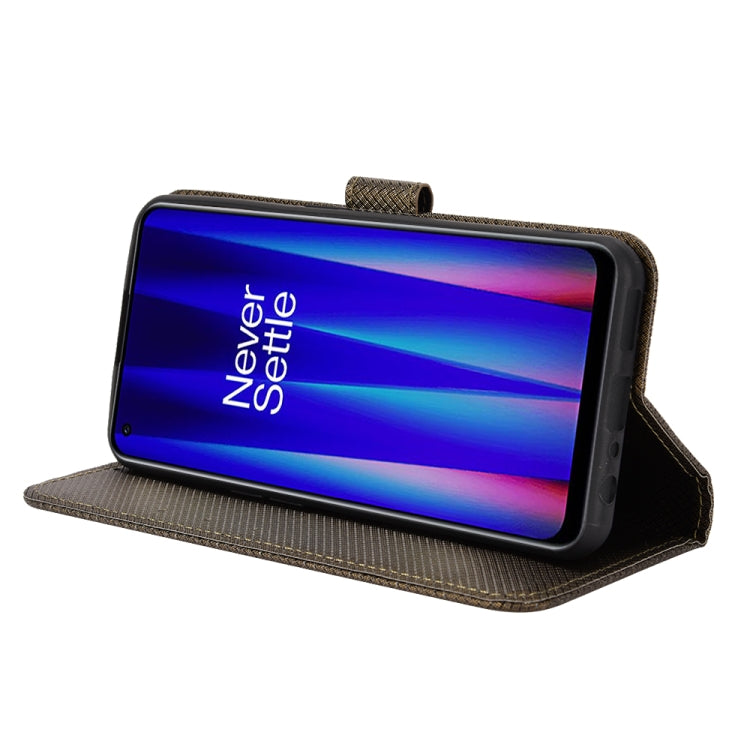 For OnePlus Nord CE 2 5G Diamond Texture Leather Phone Case