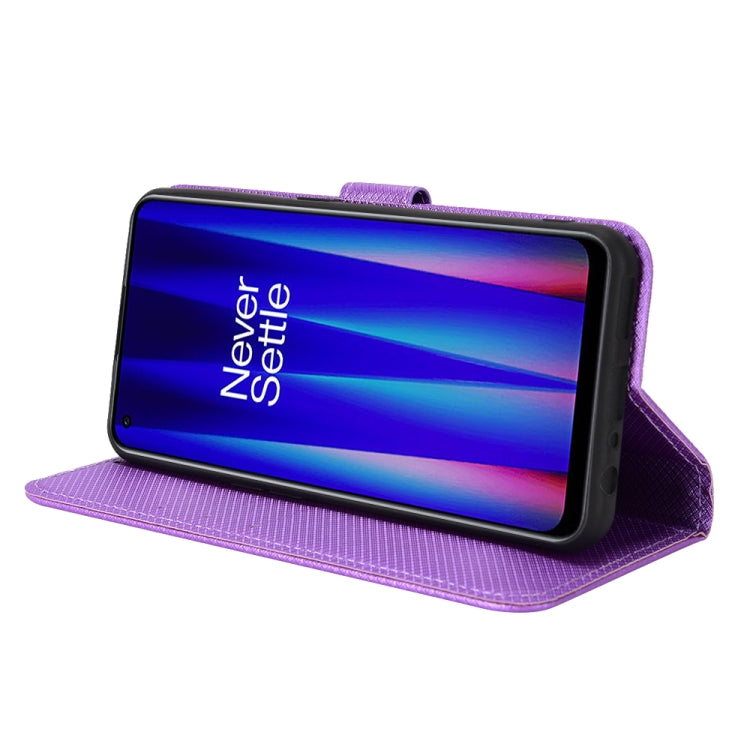 For OnePlus Nord CE 2 5G Diamond Texture Leather Phone Case