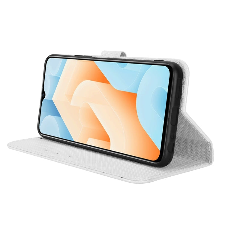 For vivo iQOO U5 5G Diamond Texture Leather Phone Case