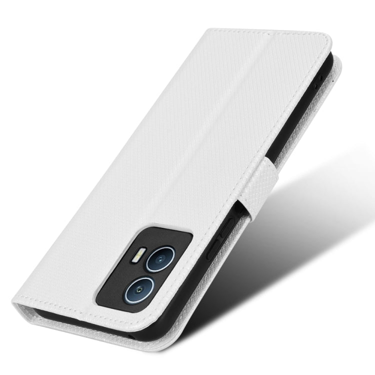 For vivo iQOO U5 5G Diamond Texture Leather Phone Case