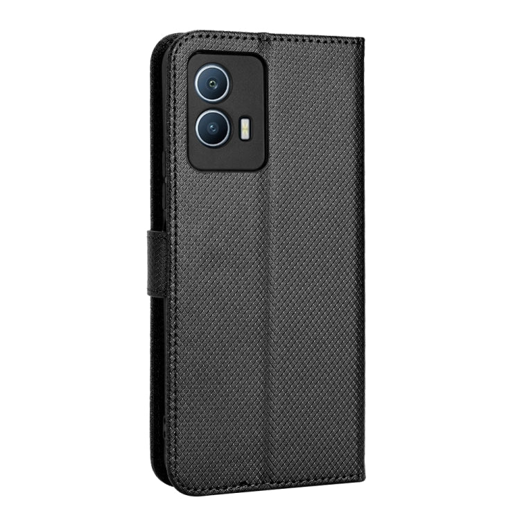For vivo iQOO U5 5G Diamond Texture Leather Phone Case