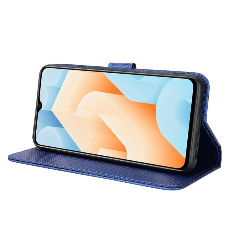 For vivo iQOO U5 5G Diamond Texture Leather Phone Case