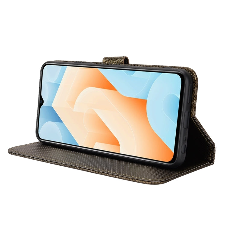 For vivo iQOO U5 5G Diamond Texture Leather Phone Case