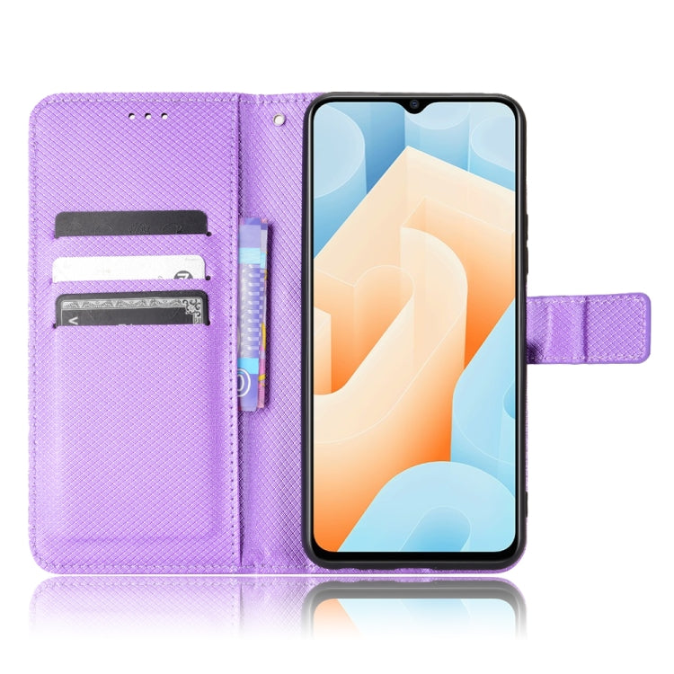 For vivo iQOO U5 5G Diamond Texture Leather Phone Case