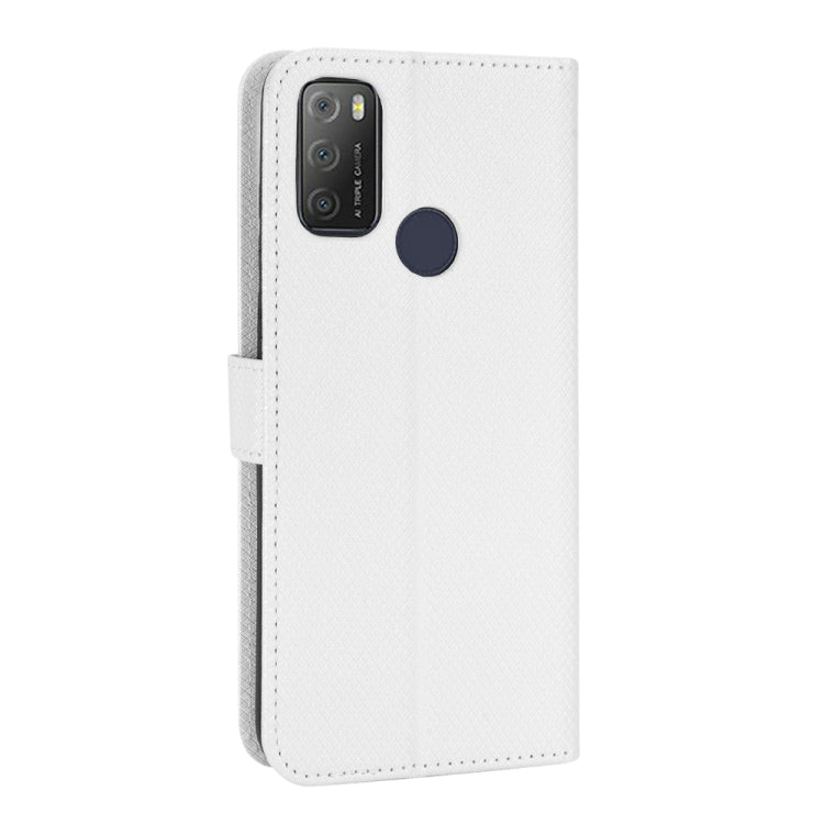 For Alcatel 1S 2021 / 3L 2021 / TCL 20E / 20Y Diamond Texture Leather Phone Case