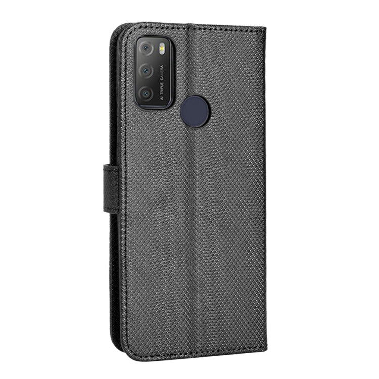 For Alcatel 1S 2021 / 3L 2021 / TCL 20E / 20Y Diamond Texture Leather Phone Case