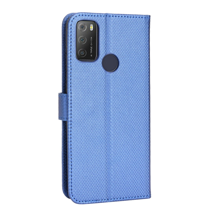 For Alcatel 1S 2021 / 3L 2021 / TCL 20E / 20Y Diamond Texture Leather Phone Case