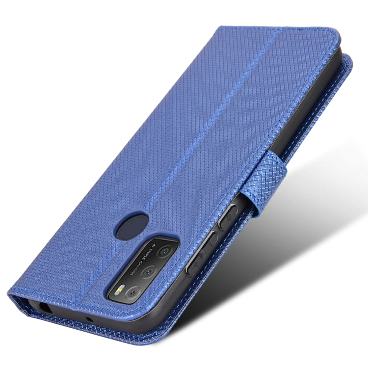 For Alcatel 1S 2021 / 3L 2021 / TCL 20E / 20Y Diamond Texture Leather Phone Case