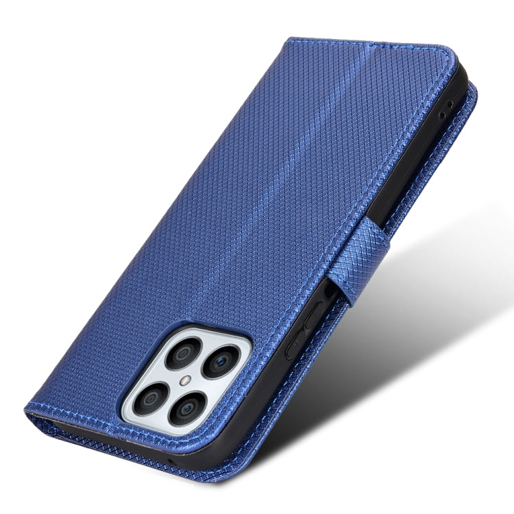 For Honor X8 Diamond Texture Leather Phone Case