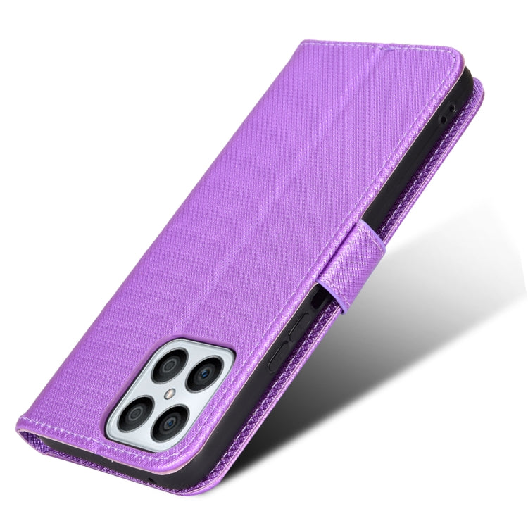 For Honor X8 Diamond Texture Leather Phone Case