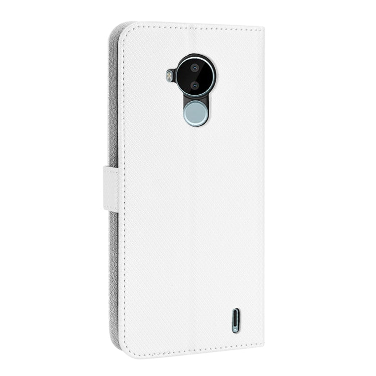 For Nokia C30 Diamond Texture Leather Phone Case