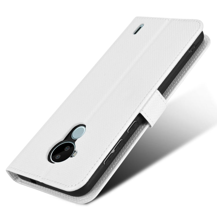 For Nokia C30 Diamond Texture Leather Phone Case