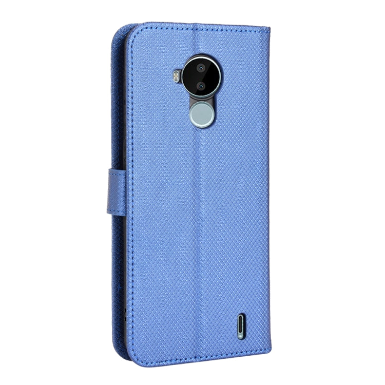 For Nokia C30 Diamond Texture Leather Phone Case
