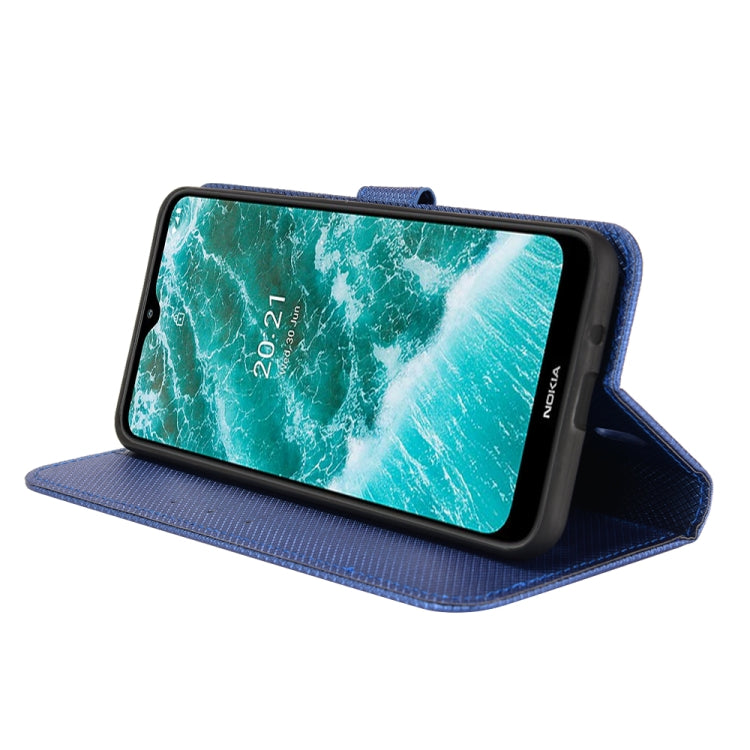 For Nokia C30 Diamond Texture Leather Phone Case