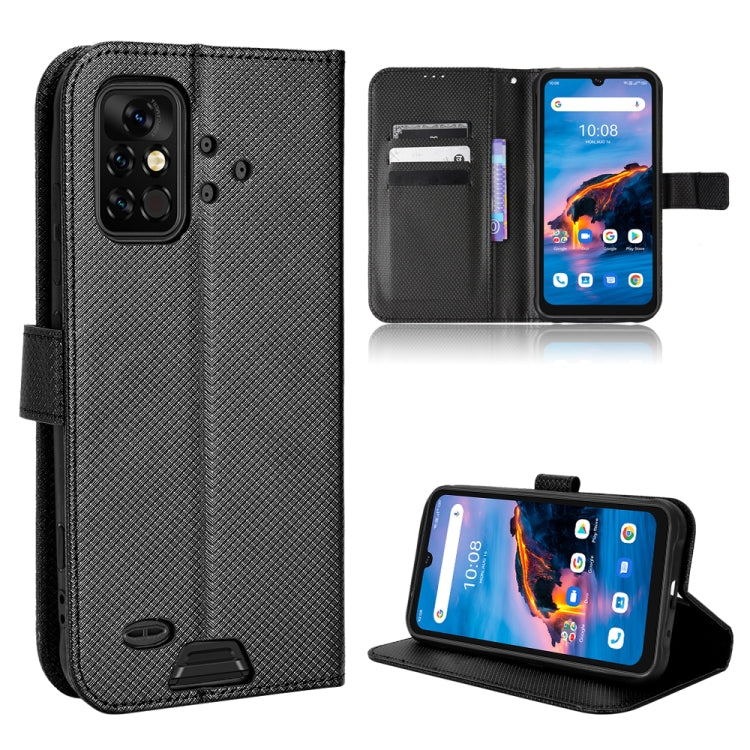 For UMIDIGI Bison Pro Diamond Texture Leather Phone Case